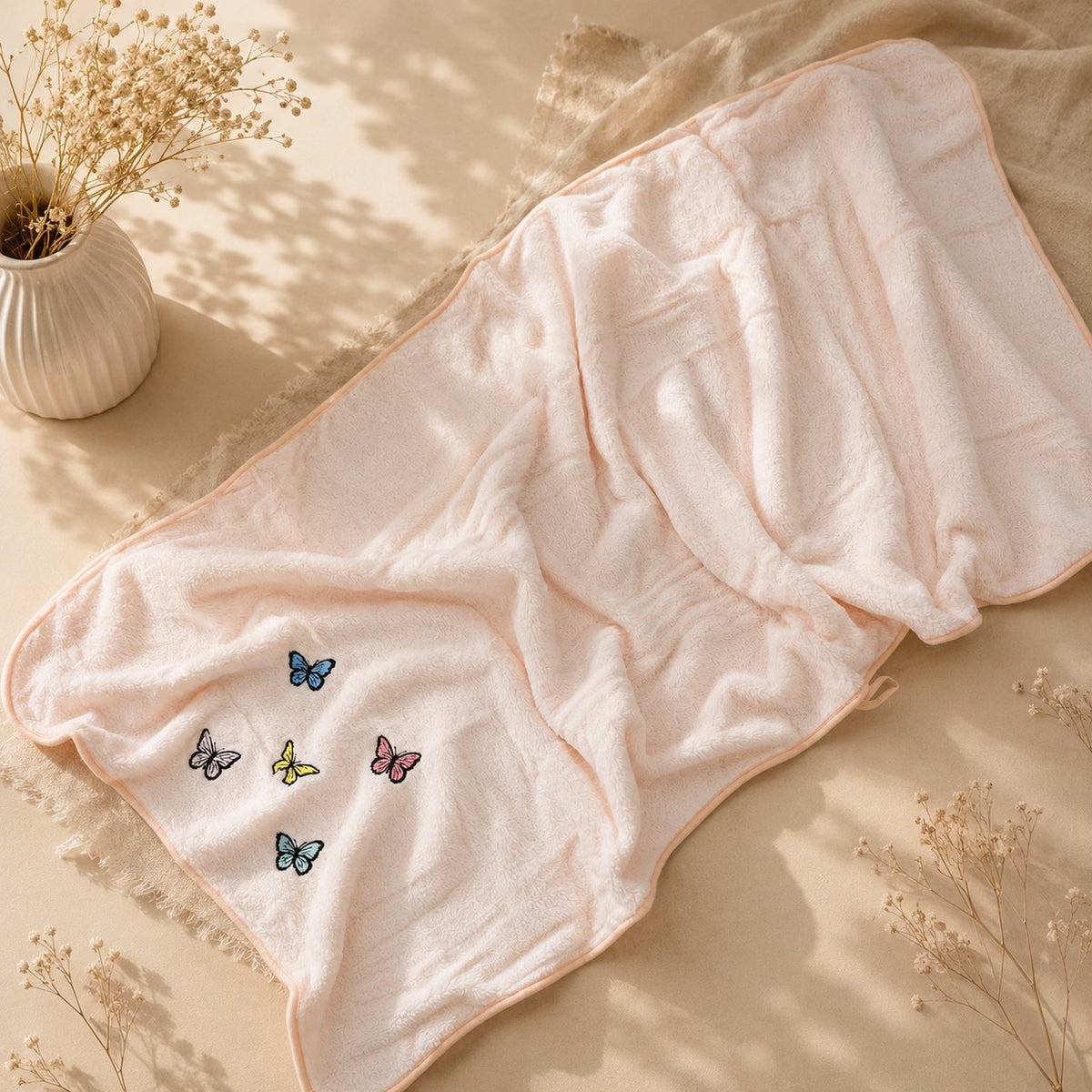 Fluttersoft baby bath towel