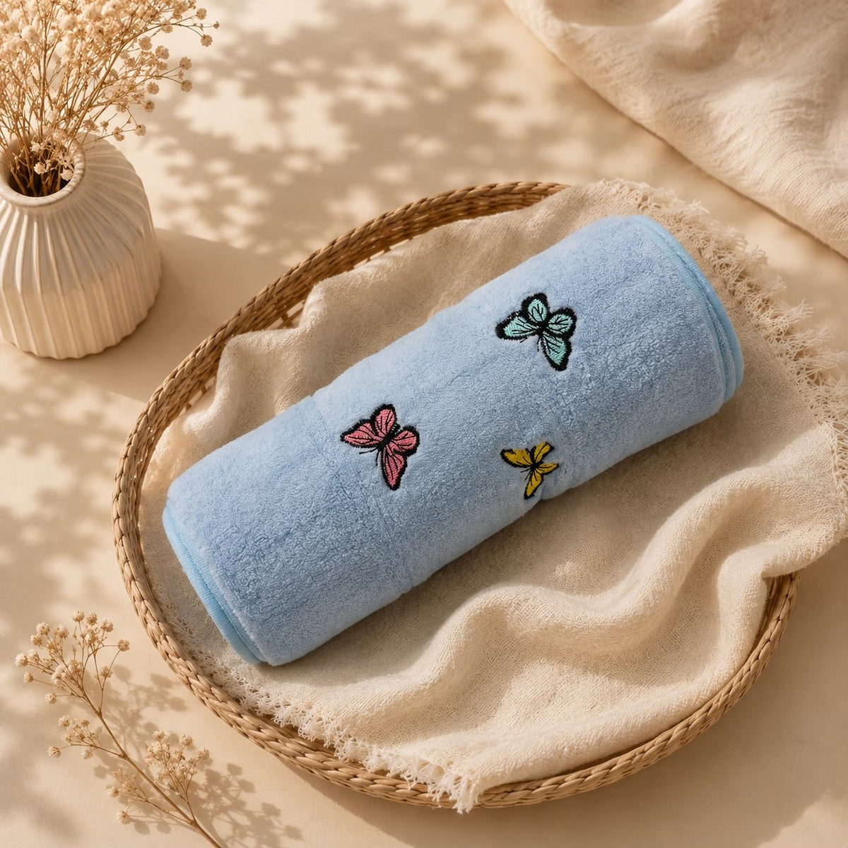 Fluttersoft baby bath towel