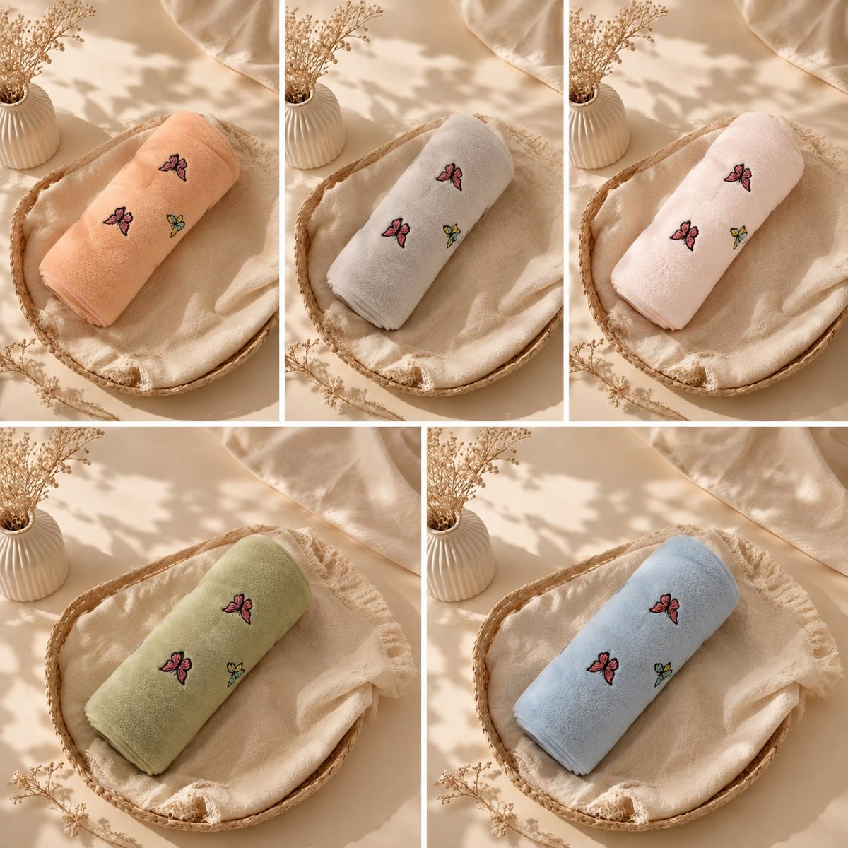 Fluttersoft baby bath towel