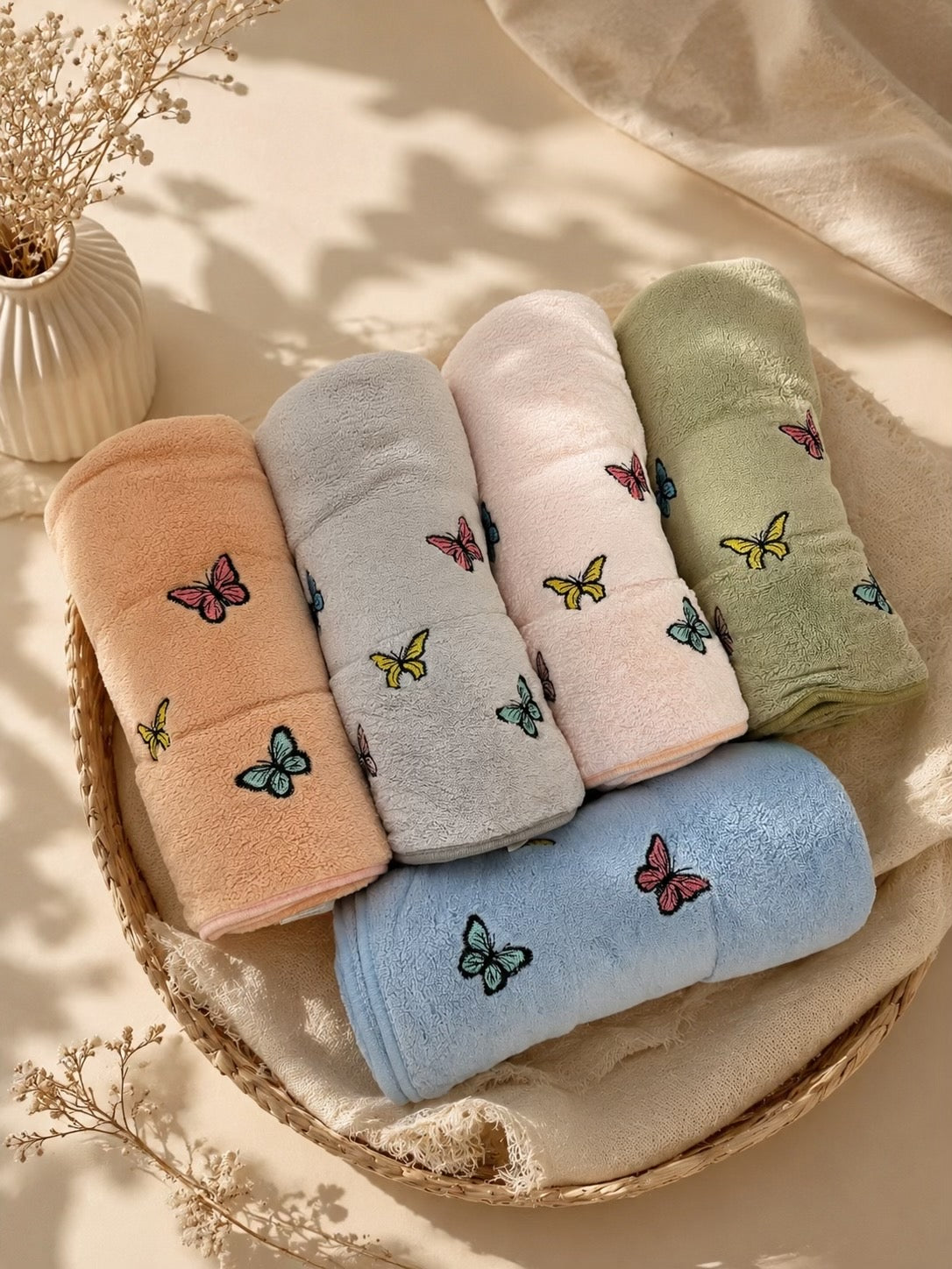 Fluttersoft baby bath towel