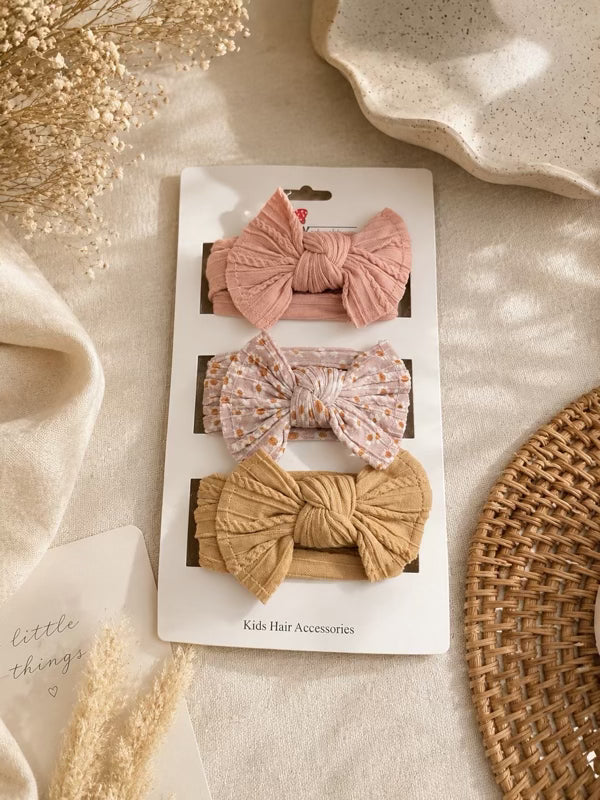 Browns wide headband set