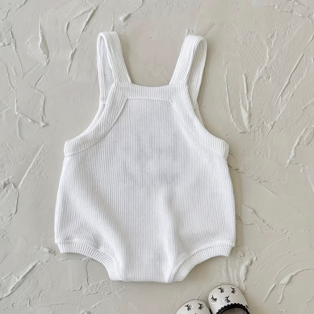 Hello world summer romper 0-6 M