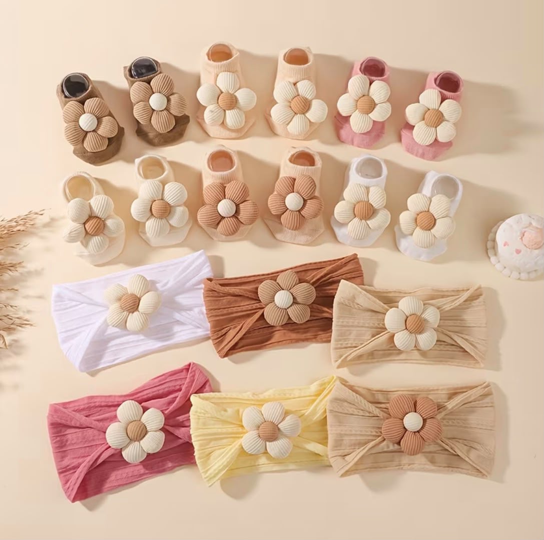 Flora duo Headband Sets