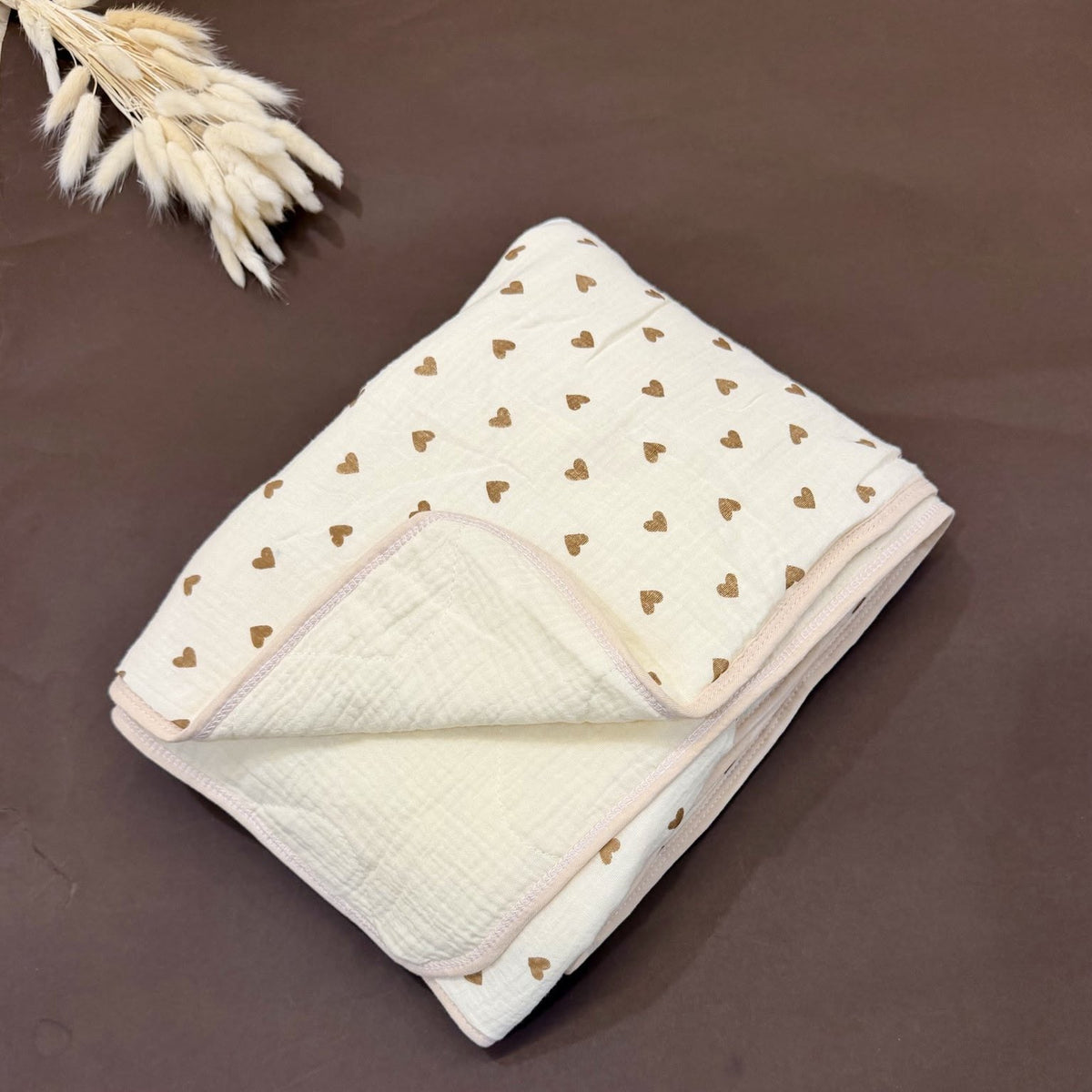 Ivory snuggle quilt