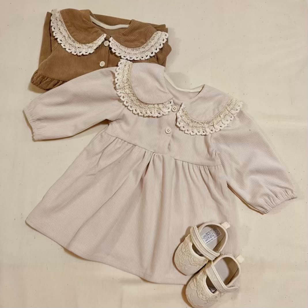 Arabella frock in beige