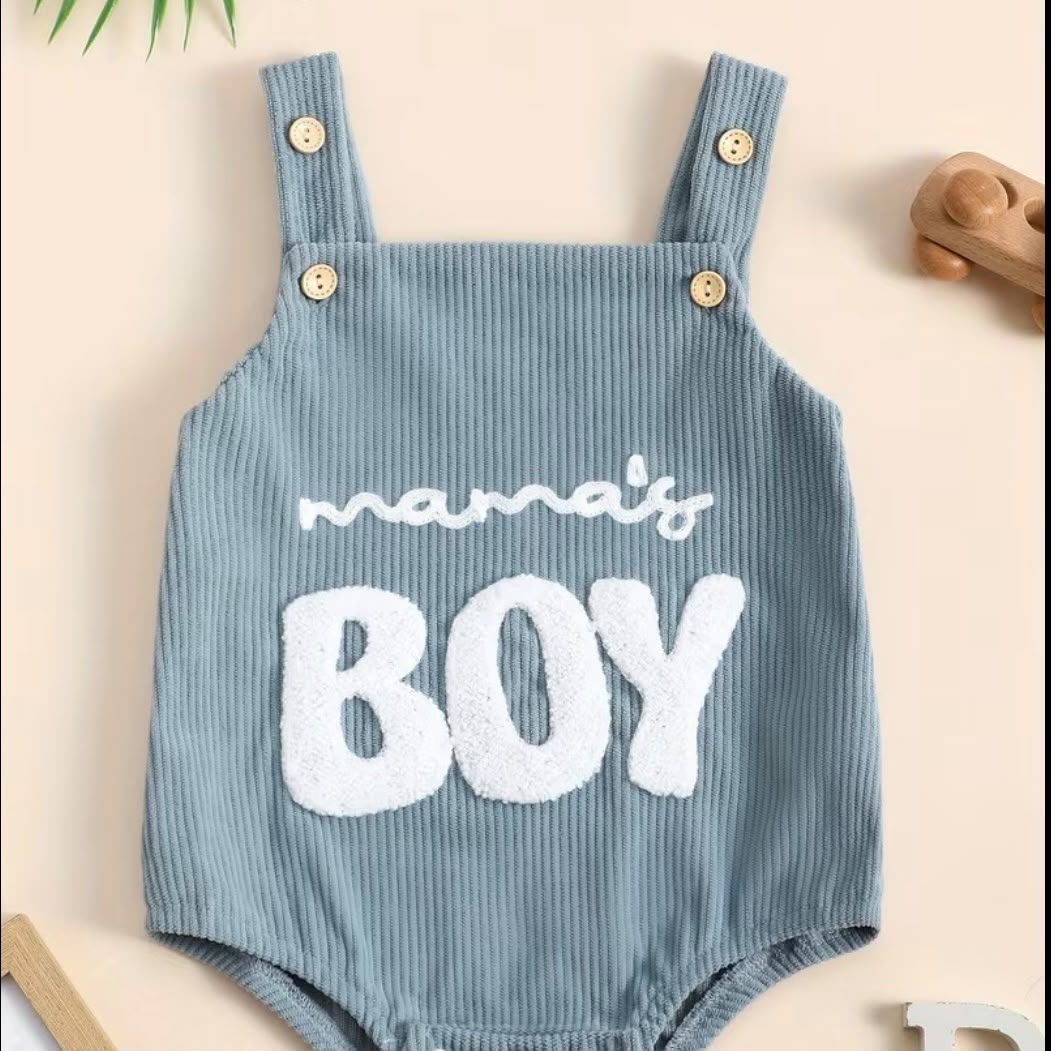 Mama's boy romper