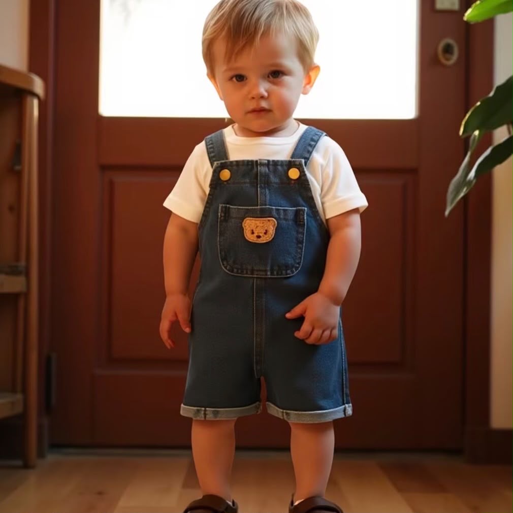 Grayson denim overall set